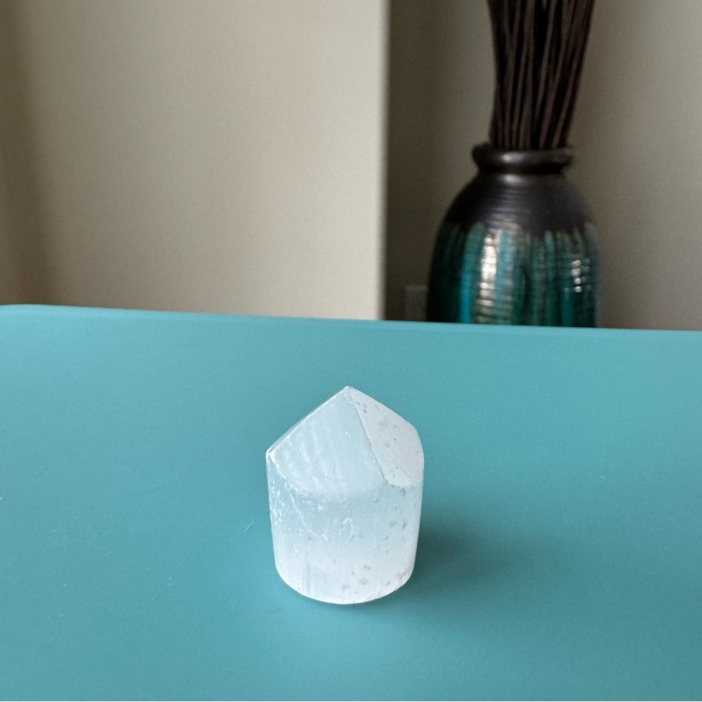 Selenite Mini Point Crystal